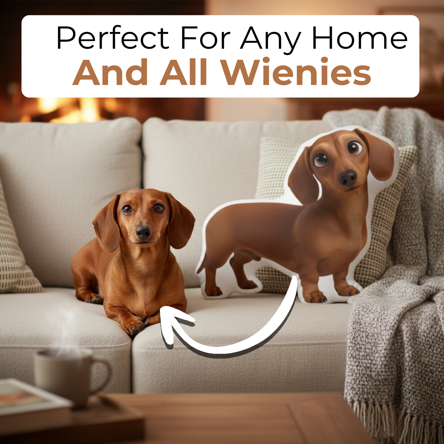 WienieWay Custom Pillow