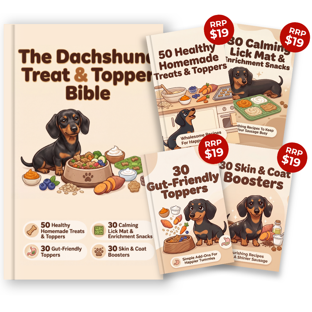 The Dachshund Treat & Topper Bible