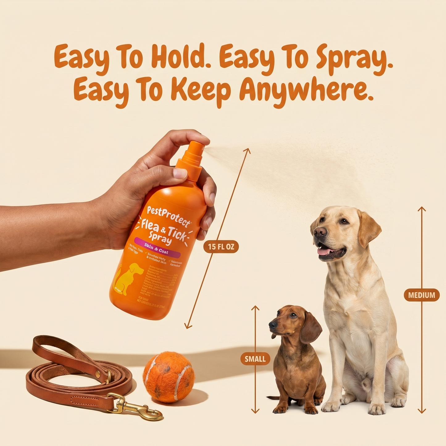 All Natural Flea & Tick Spray